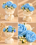 Load image into Gallery viewer, Blue Blossom Girl Candle