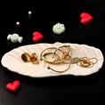 Load image into Gallery viewer, Ivory Feather Elegance Tray
