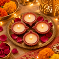 Load image into Gallery viewer, Shubh Deepavali Royal Diya Candle Set
