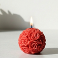 Load image into Gallery viewer, Flower Ball Candle