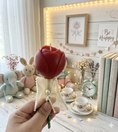 Load image into Gallery viewer, Rose Flower Candle