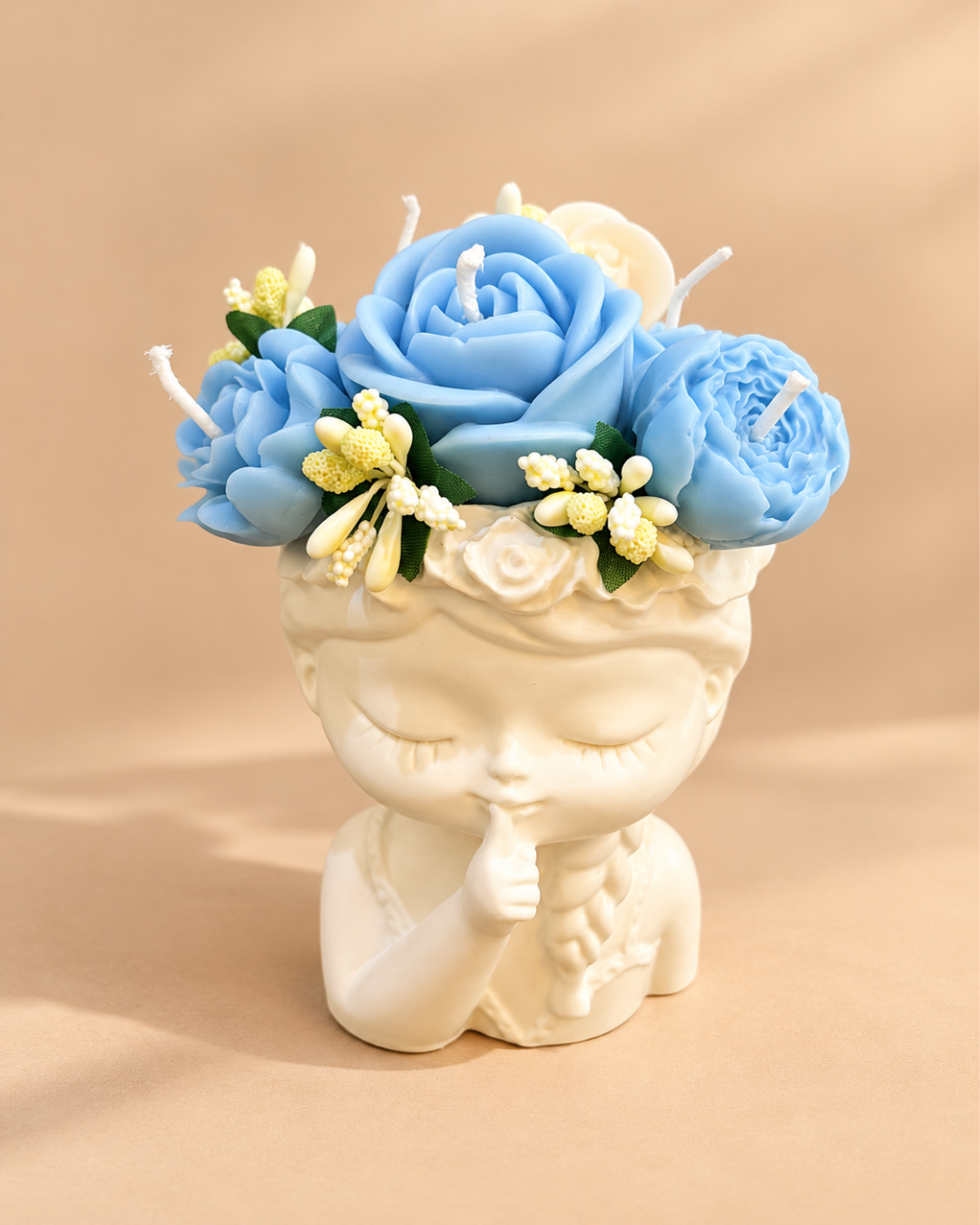 Blue Blossom Girl Candle
