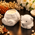 Load image into Gallery viewer, Cuddle Bear Candle Jar
