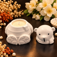 Load image into Gallery viewer, Cuddle Bear Candle Jar
