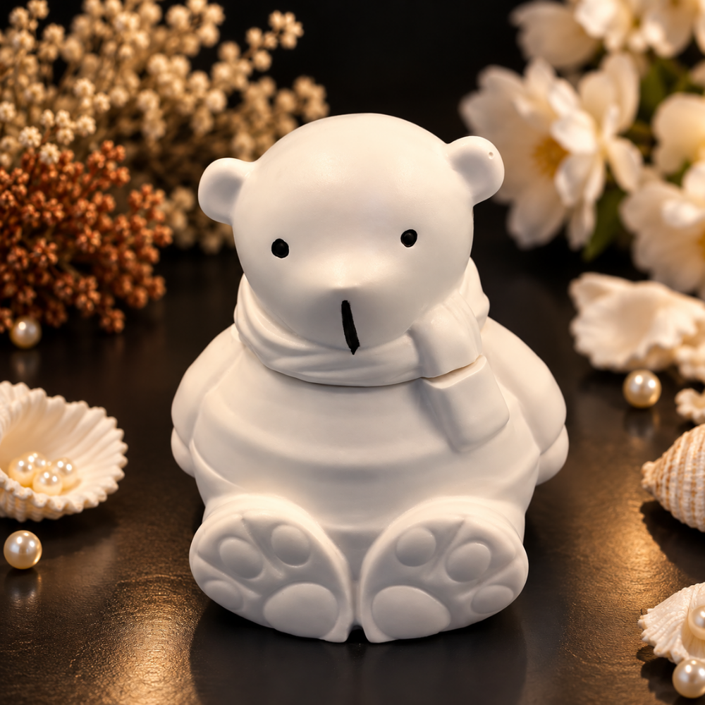 Cuddle Bear Candle Jar