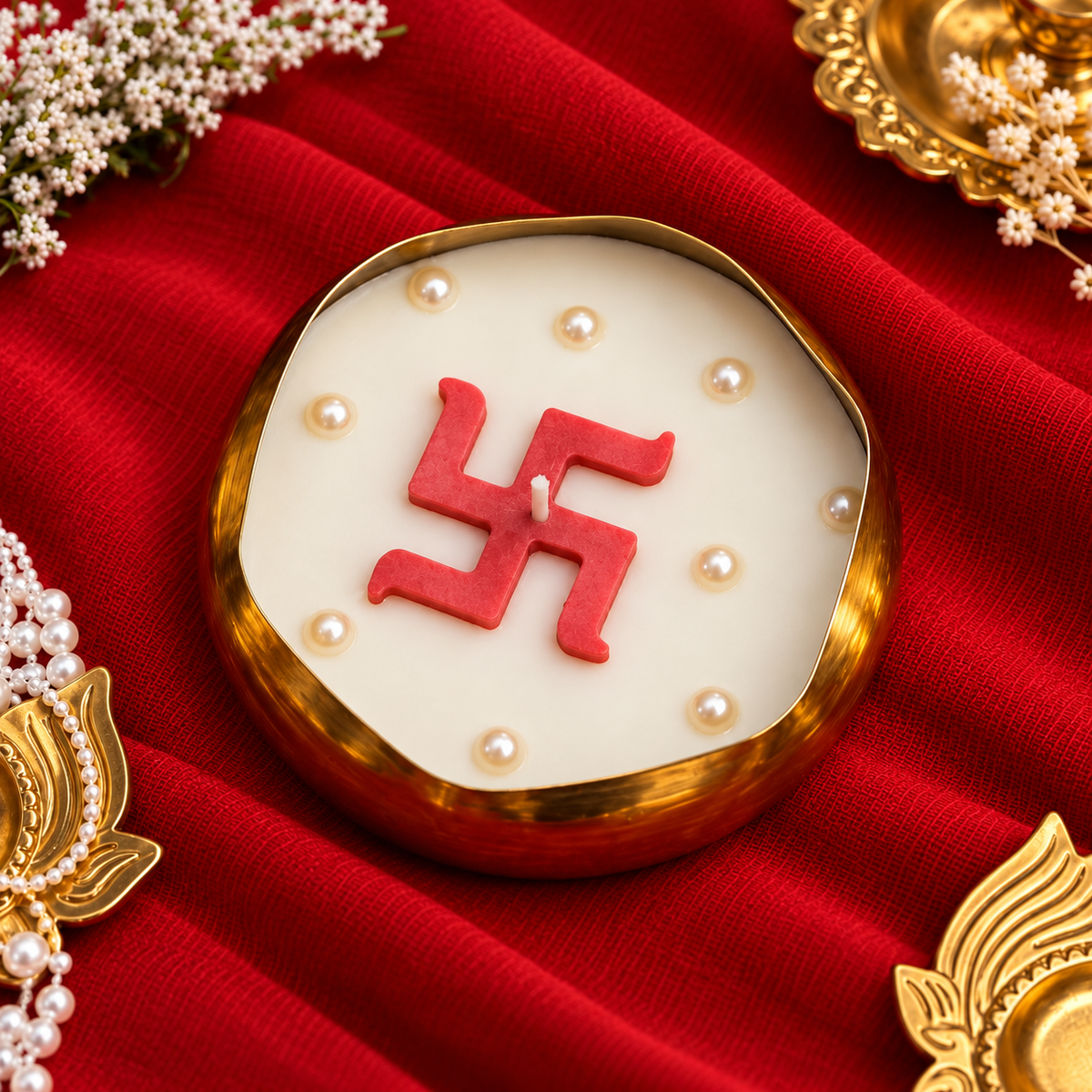 Traditional urli Candle