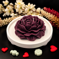 Load image into Gallery viewer, Royal Plum Rose Bloom Candle
