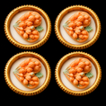 Load image into Gallery viewer, Golden Peach Tulip Urli Candle
