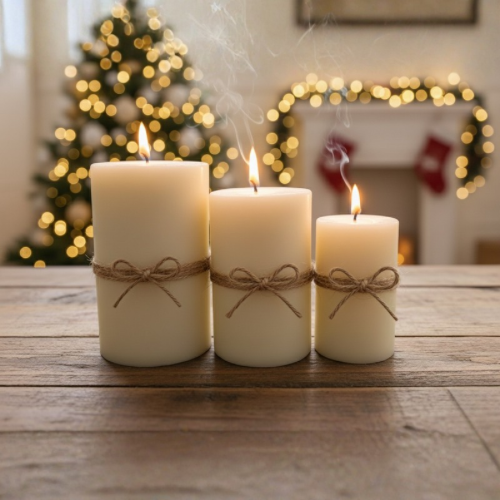 Pillar Candle Set