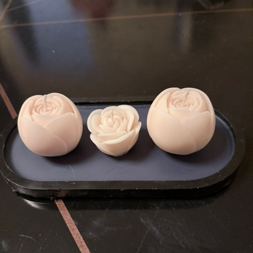Rose Candle Tray