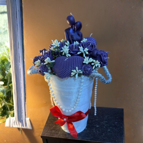 Lavender Candle Bouquet
