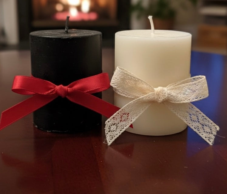 Christmas Pillar Candle