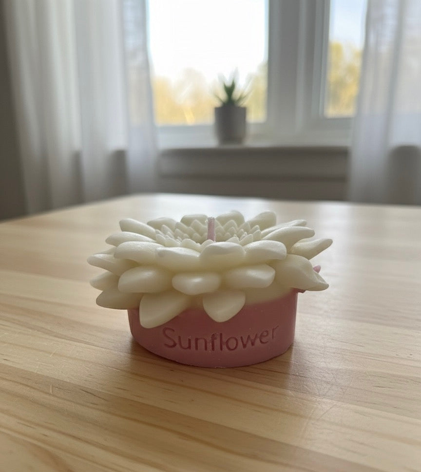 Sunflower Candle