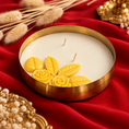 Load image into Gallery viewer, Golden garder urli  Candle

