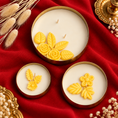 Load image into Gallery viewer, Golden garder urli  Candle
