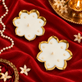 Load image into Gallery viewer, Lotus pearl urli Candle set
