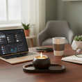 Load image into Gallery viewer, 3D Wood In Plaster Candle
