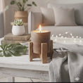 Load and play video in Gallery viewer, Wood jar candle
